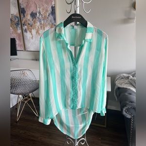 Sheer Forever 21 Short With Cut Out Back Very Cute.